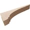 Ekena Millwork 5"W x 30"D x 10"H Thin Olympic Rough Cedar Woodgrain TimberThane Corbel, Primed Tan CORUR05X30X10OLYRCPR - alternate 6